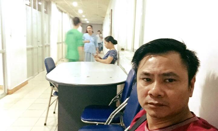 Danh hài Tự Long làm thơ chào đón con gái ra đời