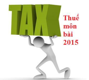 Mức và bậc thuế môn bài quy định thế nào?