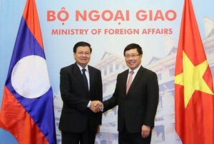 Họp Tham vấn cấp Bộ trưởng Ngoại giao Việt-Lào lần thứ hai