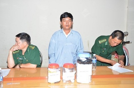 Chặn đứng vụ vận chuyển vàng và đô la qua biên giới