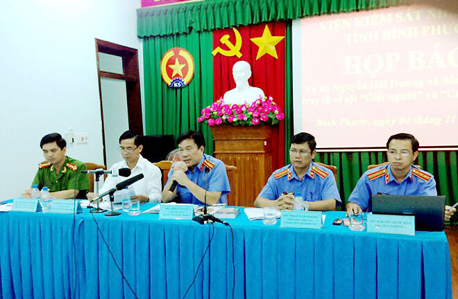 Họp báo công bố cáo trạng vụ sát hại 6 người ở Bình Phước