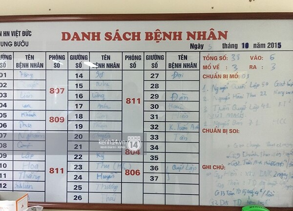 Trần Lập đã được phẫu thuật với kết quả khả quan