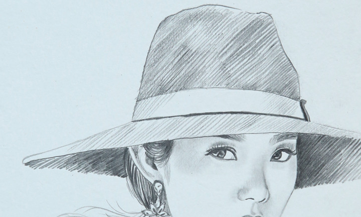 Độc đáo thiệp mời phác hoạ hình sao Việt của Lý Nhã Kỳ