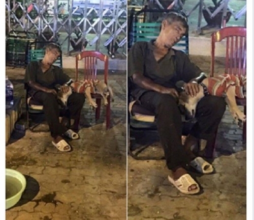 Hạnh phúc bình dị của ông lão sửa xe gây xúc động mạnh