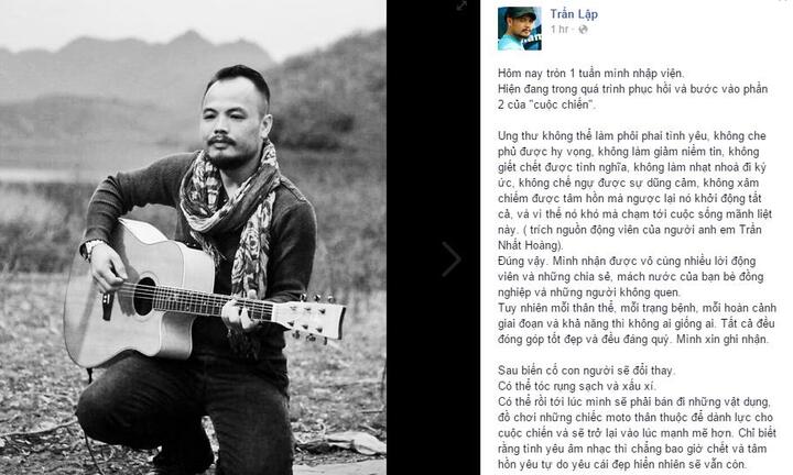 Trần Lập tâm sự sau một tuần nhập viện