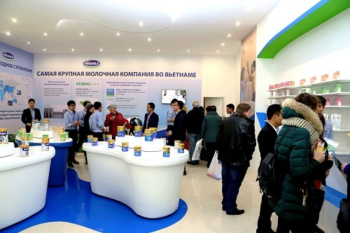 Sản phẩm Vinamilk đã chiếm được cảm tình của người dân Matxcova