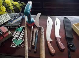 Nhóm thanh niên chuyên vác dao kiếm đi ăn trộm