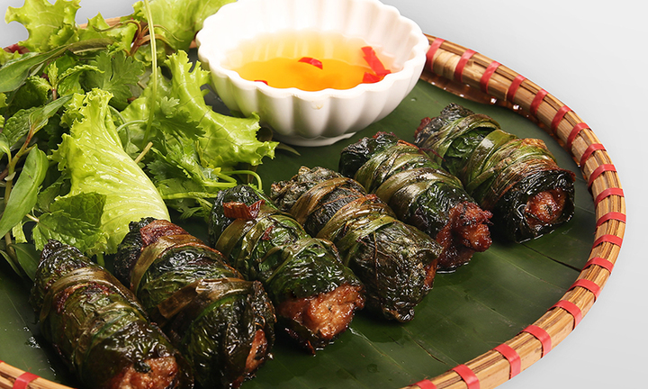 Lươn cuốn lá lốt thơm ngon hấp dẫn