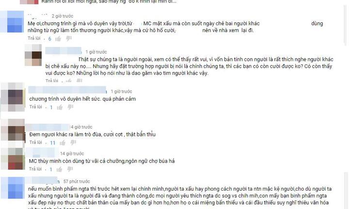 Hoa hậu Đặng Thu Thảo muốn dừng talkshow của MC Thùy Minh