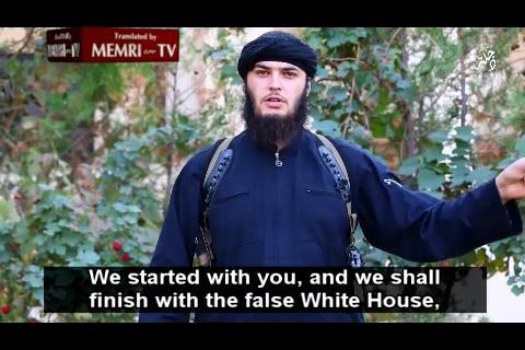 IS tung video đe dọa tấn công Nhà Trắng