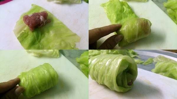 Bắp cải cuộn thịt sốt cà chua cho ngày cuối tuần