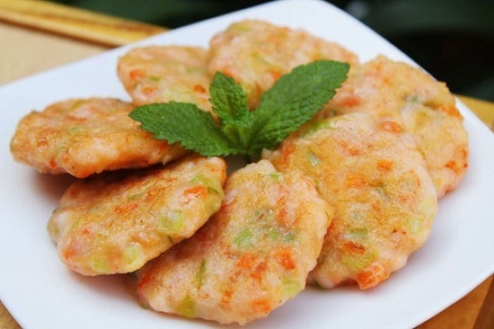 Chả tôm rau củ đơn giản ngon cơm