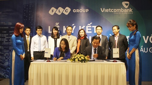 Vietcombank - Tập đoàn FLC ký hợp đồng tài trợ vốn cho dự án FLC Twin Towers