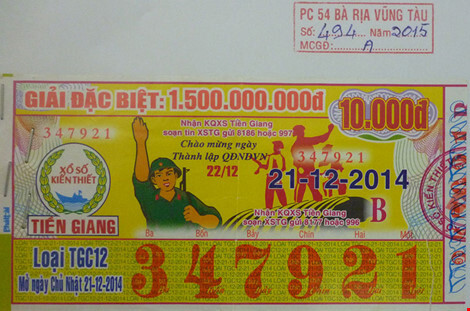 Sắp xử vụ trúng số độc đắc bị đòi lại 1,35 tỷ đồng ở Vũng Tàu