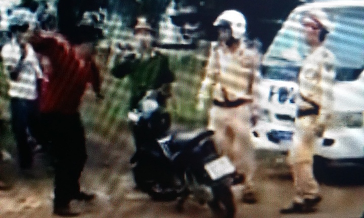 Bị dừng xe,
