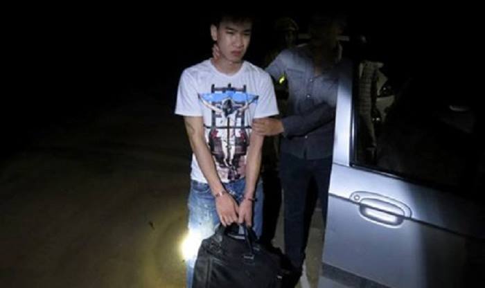 Gã trai trẻ bị bắt khi đang vận chuyển ma túy