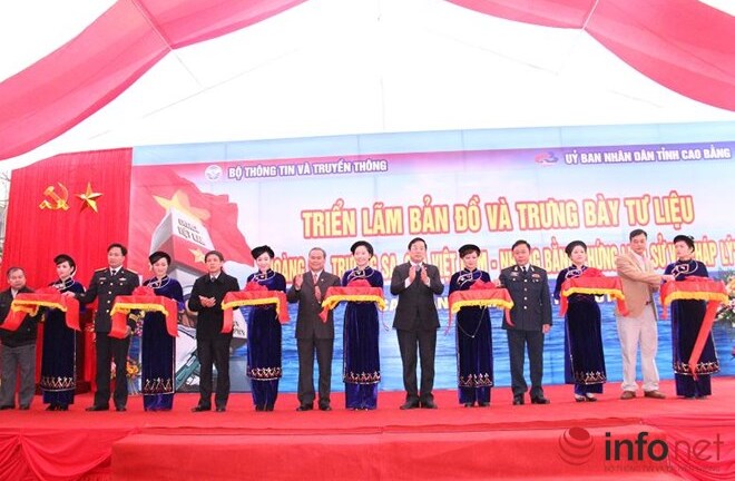 Triển lãm bằng chứng về chủ quyền biển đảo Việt Nam tại Cao Bằng