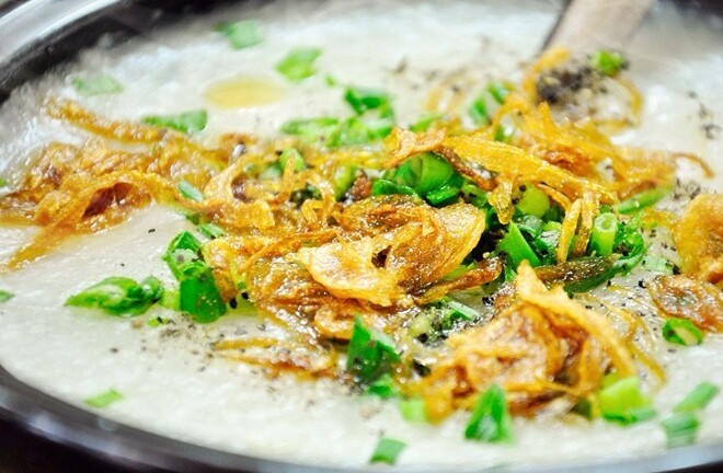 Thưởng thức cháo ngon cho ngày thu sài Gòn