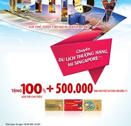 Ngân hàng ồ ạt khuyến mãi thẻ tín dụng