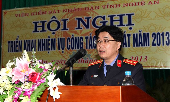 Viện trưởng VKSND tỉnh Nghệ An làm trưởng Ban Nội chính