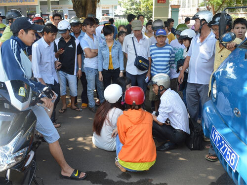 Công an phường và cán bộ trật tự bị tố đánh dân