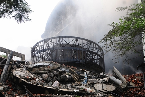 500 tỷ đồng thiệt hại cháy Trung tâm Thương mại Hải Dương