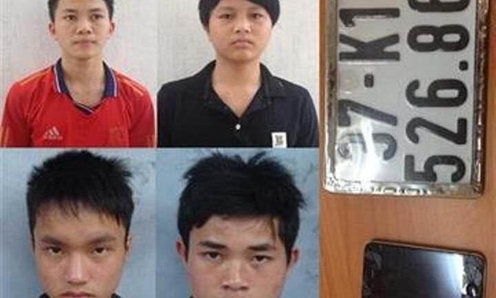 Tóm gọn băng cướp học sinh gây sửng sốt với 20 vụ cướp chấn động xứ Nghệ