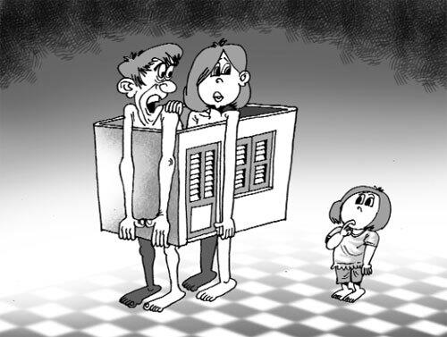 Nhà chật, vợ chồng kéo nhau ra nhà nghỉ để