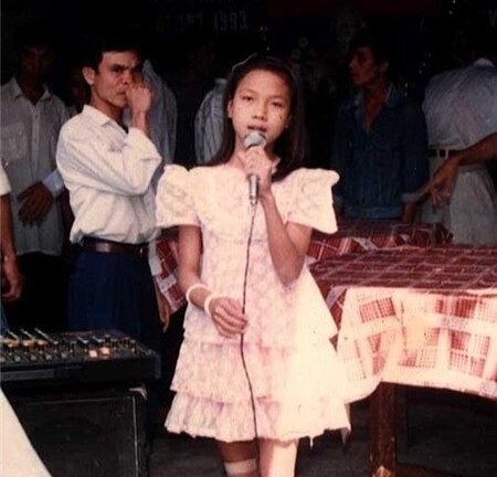 Sao Việt đã biết cầm mic từ khi còn nhỏ