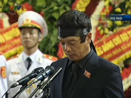 Toàn văn lời cảm ơn của đại diện gia đình Đại tướng