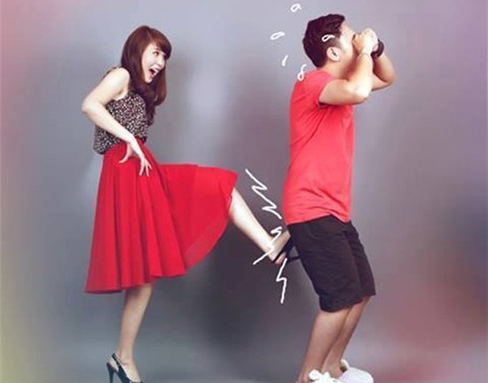 Ảnh cưới siêu quậy của cặp đôi 