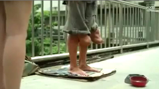 Cười sảng khoái với clip người ăn xin 
