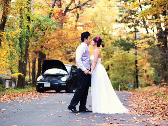 Ngắm ảnh cưới lãng mạn của Phó Giáo sư trẻ nhất 2013