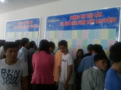 Chông chênh lao động miền Trung tại miền Nam