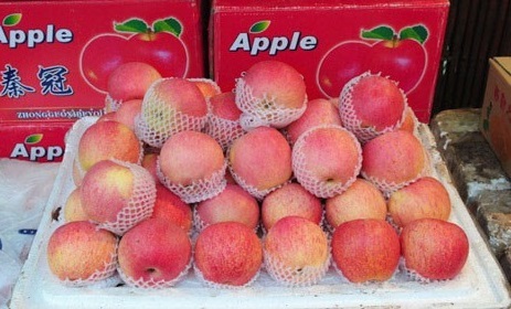 Trái cây Trung Quốc ngập tràn Hà Nội