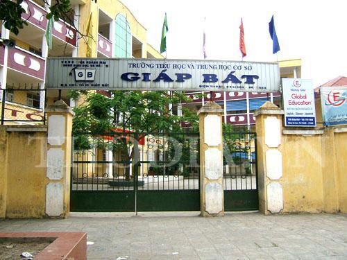 Trường tiểu học Giáp Bát mở gói thầu: 