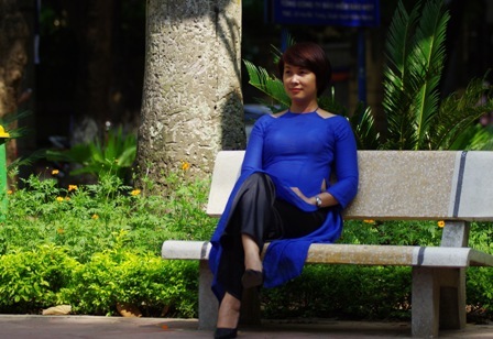 Nhà văn Nguyễn Quỳnh Trang: