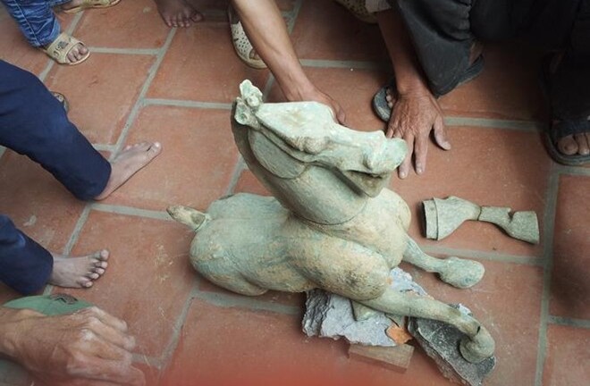 Dân thích thú xem