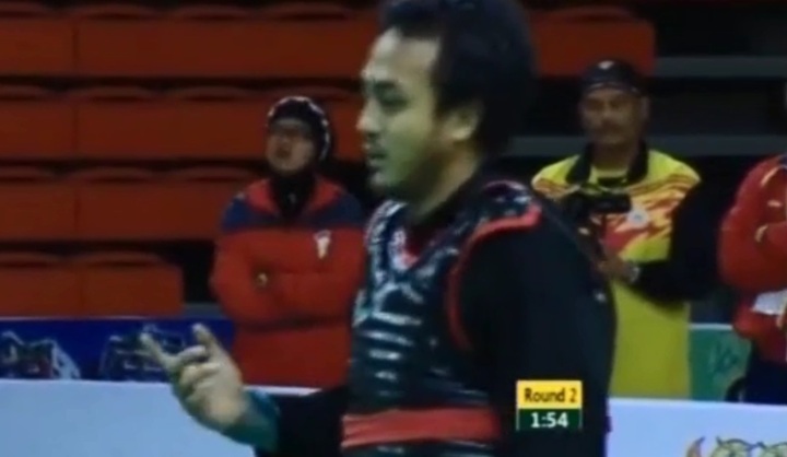 Clip: Võ sỹ Lê Sỹ Kiên giành HCV