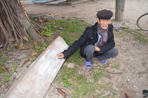 Giải mã ký tự trên tấm bia lạ giết giặc ở đình Trà Cổ