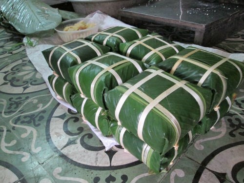  Làng bánh chưng lớn nhất Hà Nội: Vắng lặng mùa Tết