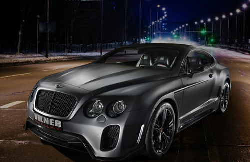 Bentley Continental GT phiên bản kỵ sĩ bóng đêm