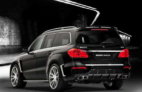 Mercedes-Benz GL 63 AMG long lanh với bản độ Brabus 