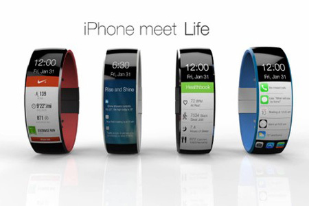 Bản Concept iWatch phong cách vòng đeo tay đẹp mê hồn