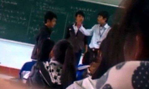 Vụ thầy trò “hỗn chiến”: Sở Nội vụ hỗ trợ xem xét kỷ luật