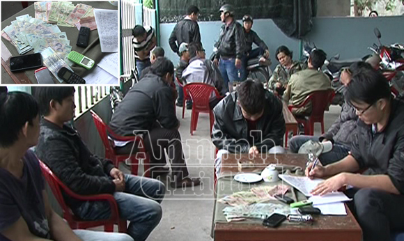 Triệt phá ổ bạc trá hình lớn ở trung tâm thành phố