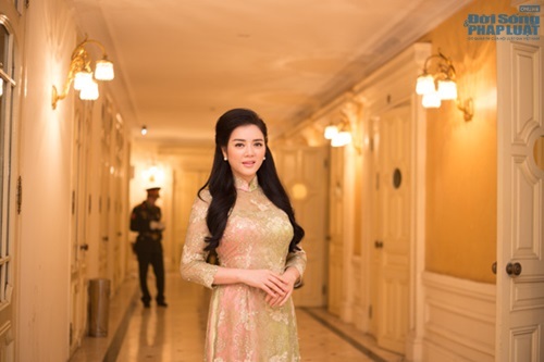 Lý Nhã Kỳ dự giao lưu “Khắc phục hậu quả bom mìn” tại Hà Nội