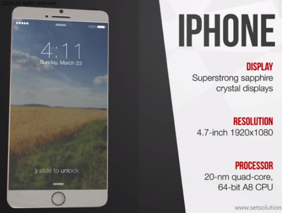 Xuất hiện video iPhone 6 siêu mỏng cực