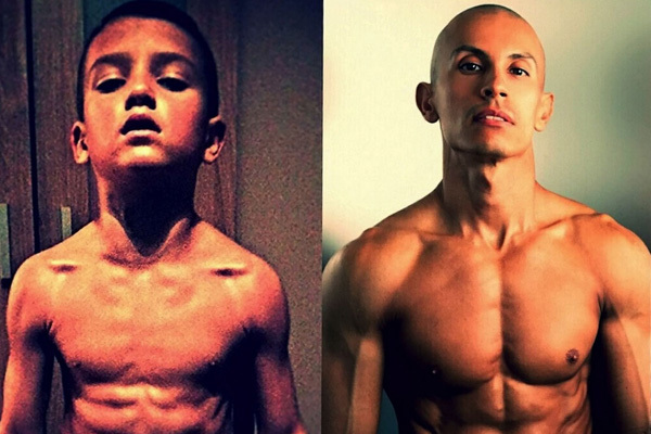 Thần đồng thể hình 8 tuổi khoe cơ bắp cuồn cuộn