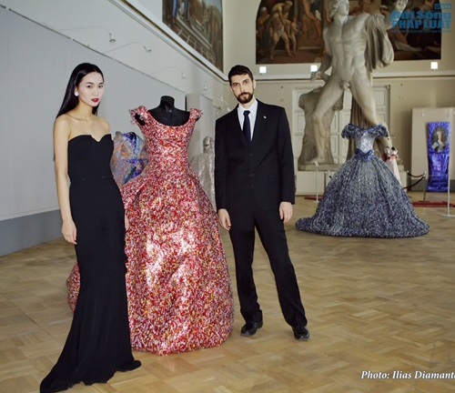 Tống Diệu Hằng dự triển lãm tưởng nhớ công nương Grace Kelly